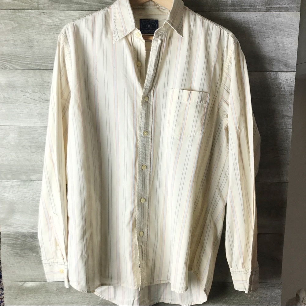 Lucky Brand men’s button down dress shirt